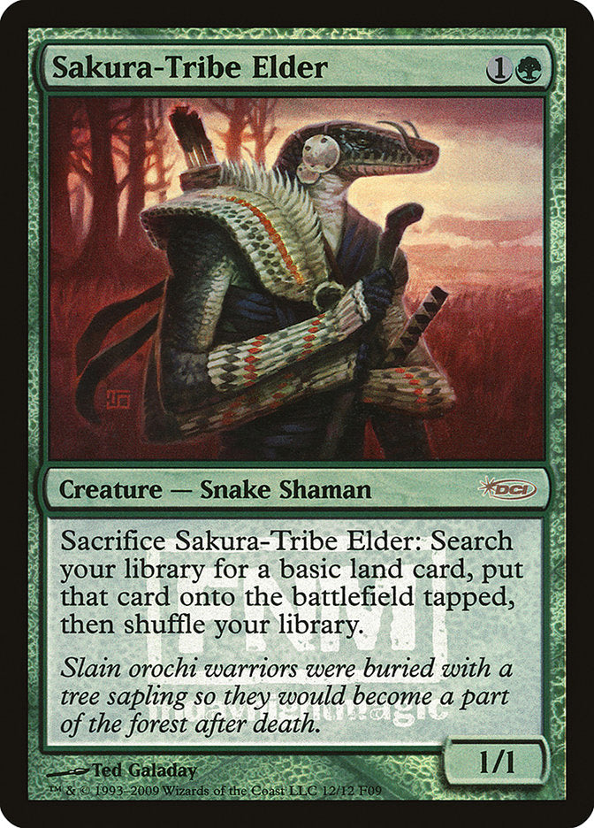 Sakura-Tribe Elder [Friday Night Magic 2009] | Game Haven TX