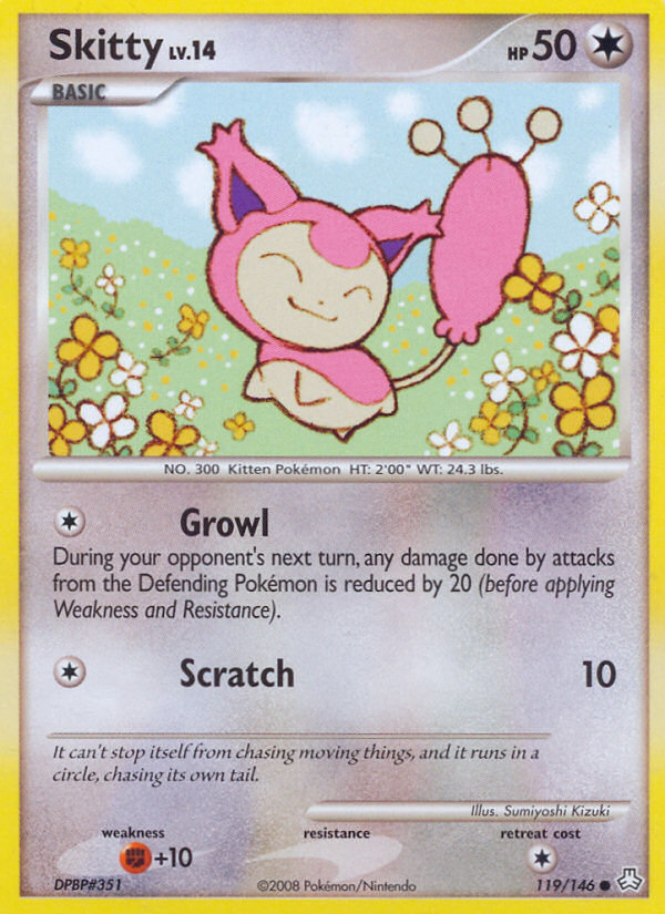 Skitty (119/146) [Diamond & Pearl: Legends Awakened] | Game Haven TX