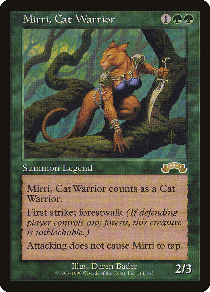 Mirri, Cat Warrior [Exodus] | Game Haven TX