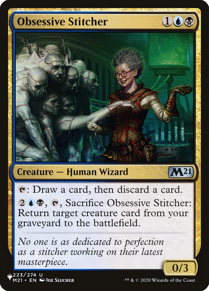 Obsessive Stitcher [The List] | Game Haven TX