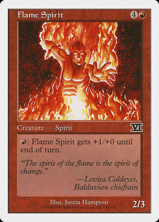 Flame Spirit [Classic Sixth Edition] | Game Haven TX