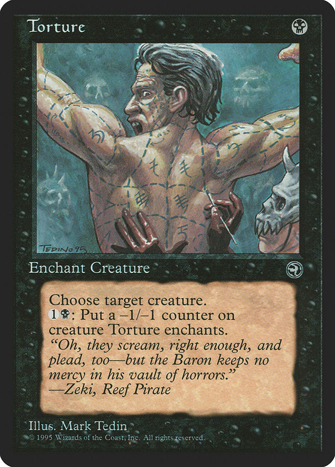 Torture (Zeki Flavor Text) [Homelands] | Game Haven TX