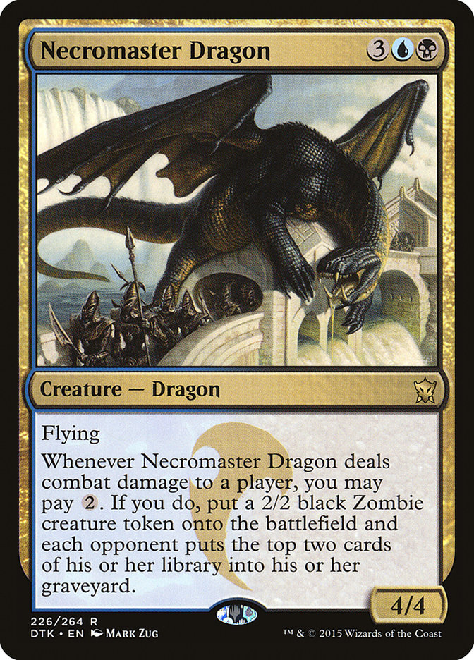 Necromaster Dragon [Dragons of Tarkir] | Game Haven TX