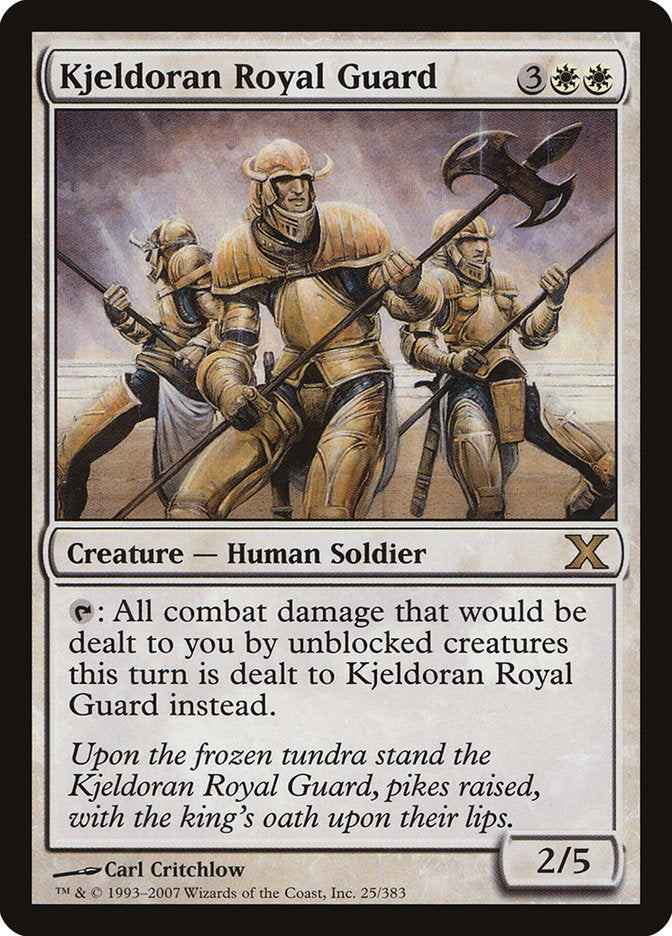 Kjeldoran Royal Guard [Tenth Edition] | Game Haven TX