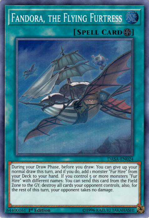 Fandora, the Flying Furtress [DASA-EN024] Super Rare | Game Haven TX