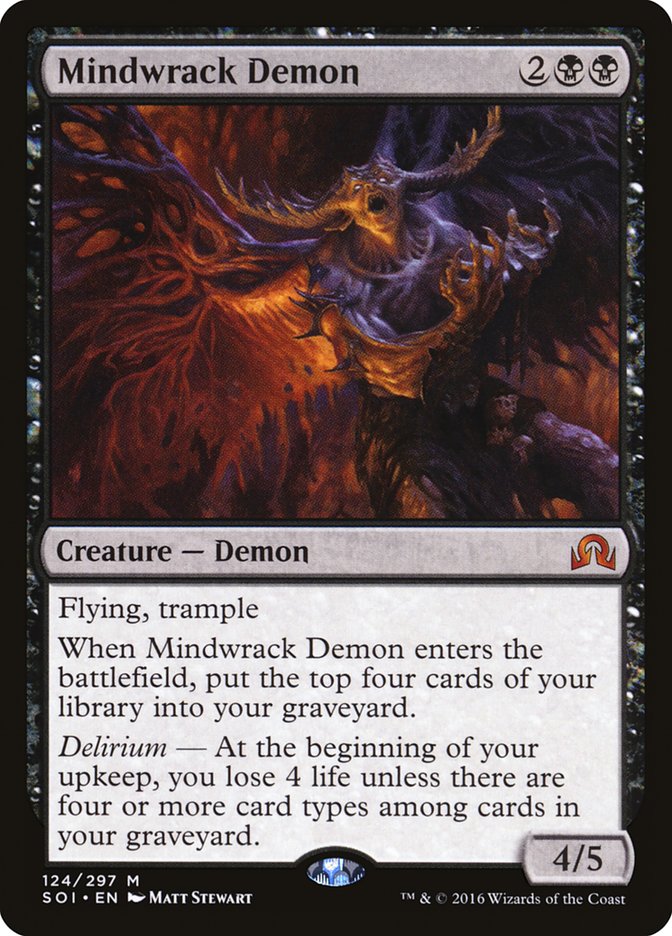 Mindwrack Demon [Shadows over Innistrad] | Game Haven TX