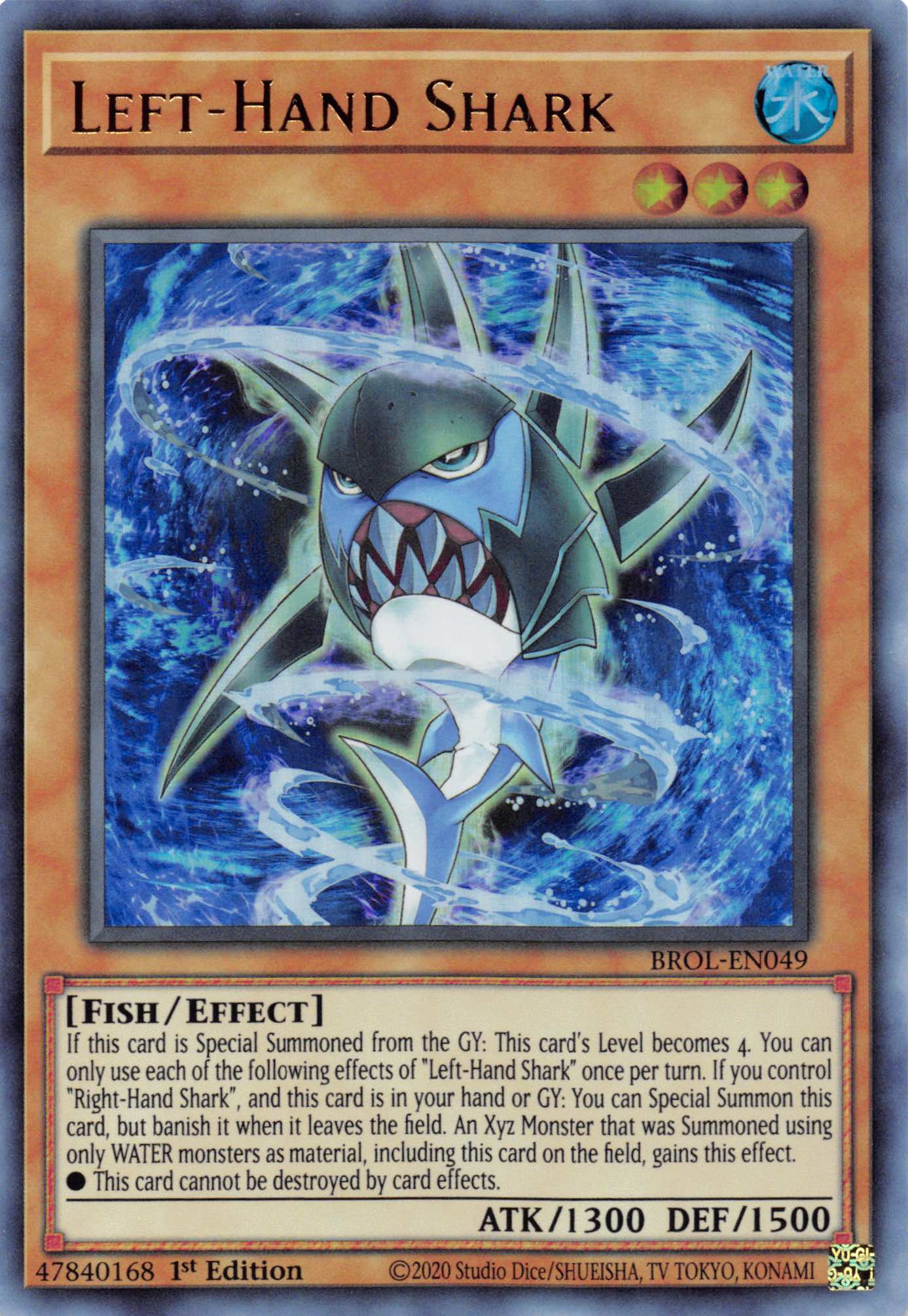 Left-Hand Shark [BROL-EN049] Ultra Rare | Game Haven TX
