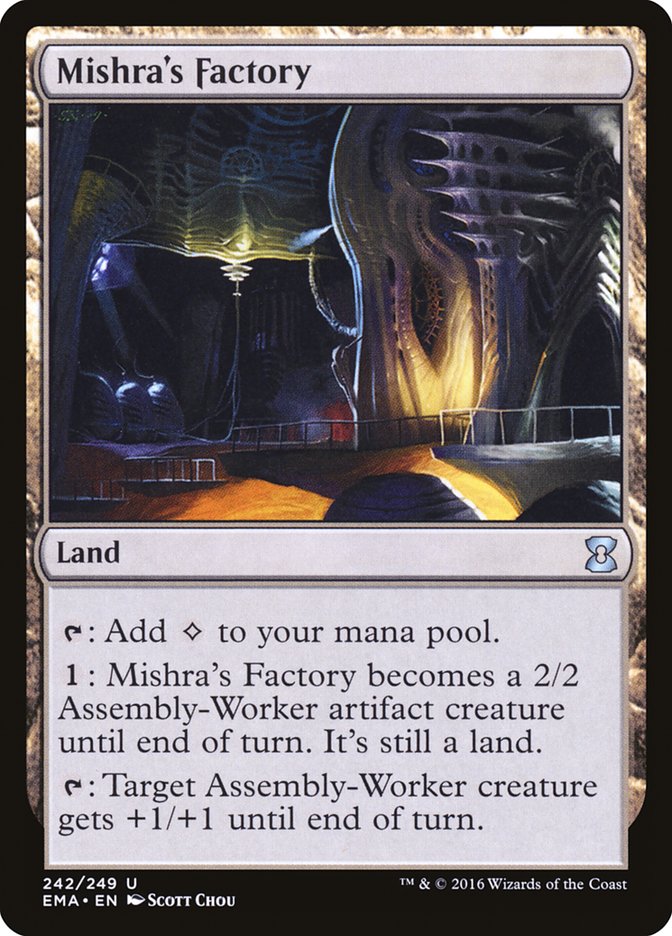 Mishra's Factory [Eternal Masters] | Game Haven TX