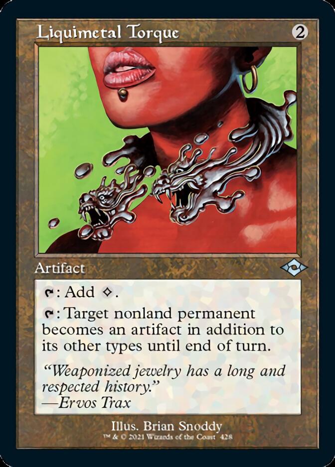 Liquimetal Torque (Retro) [Modern Horizons 2] | Game Haven TX