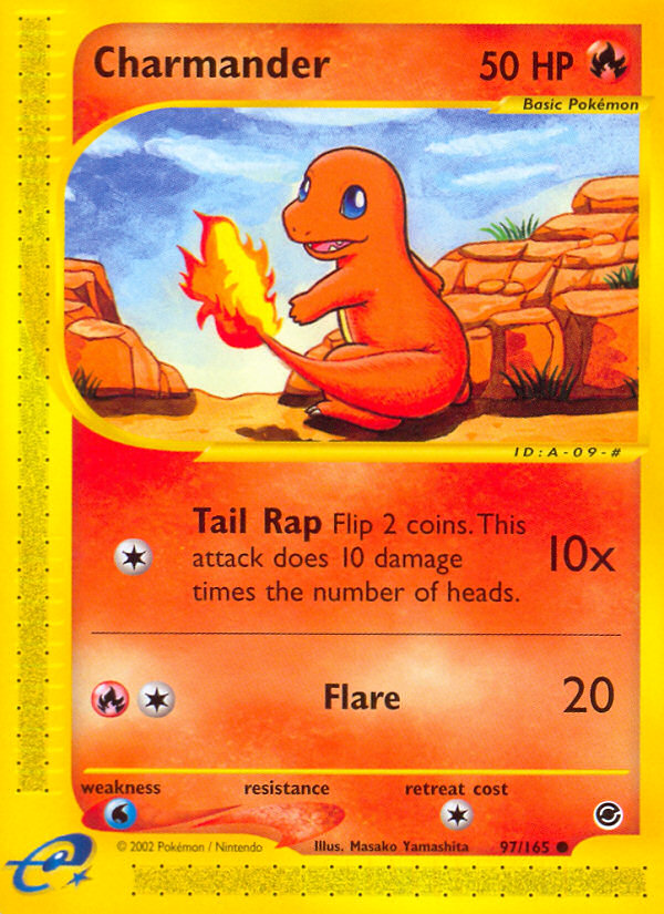 Charmander (97/165) [Expedition: Base Set] | Game Haven TX