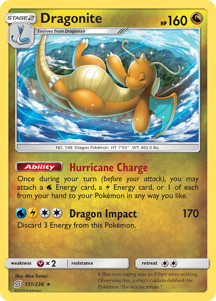 Dragonite (151/236) [Sun & Moon: Unified Minds] | Game Haven TX