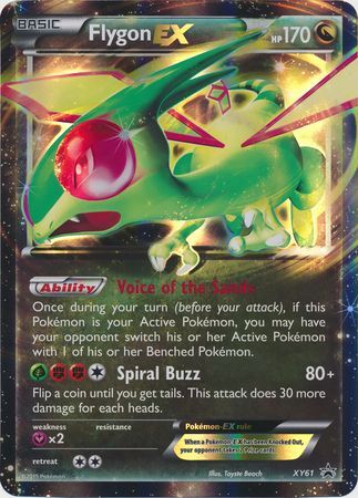 Flygon EX (XY61) (Jumbo Card) [XY: Black Star Promos] | Game Haven TX