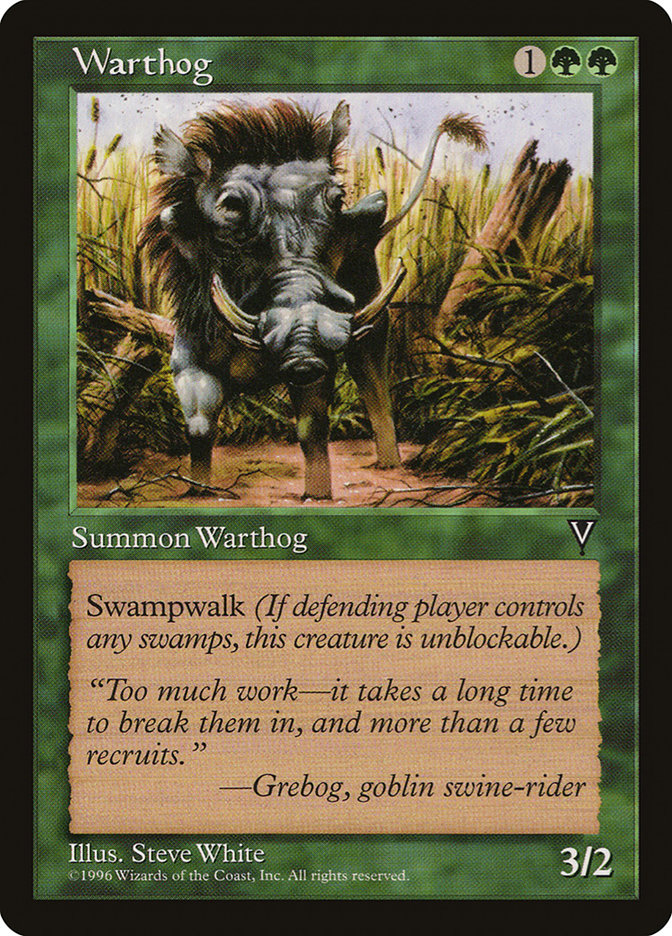 Warthog [Visions] | Game Haven TX
