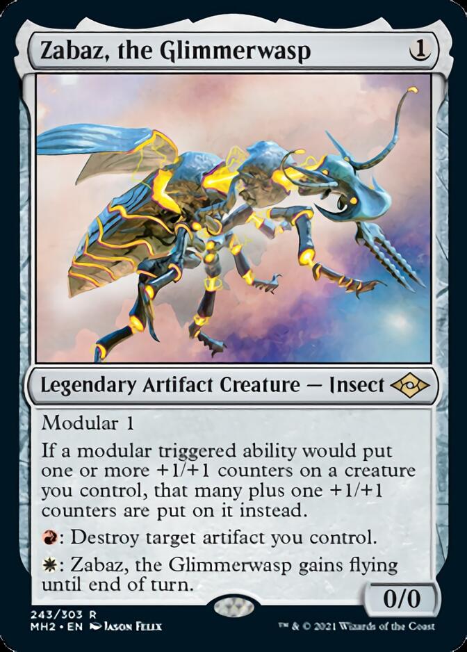 Zabaz, the Glimmerwasp [Modern Horizons 2] | Game Haven TX