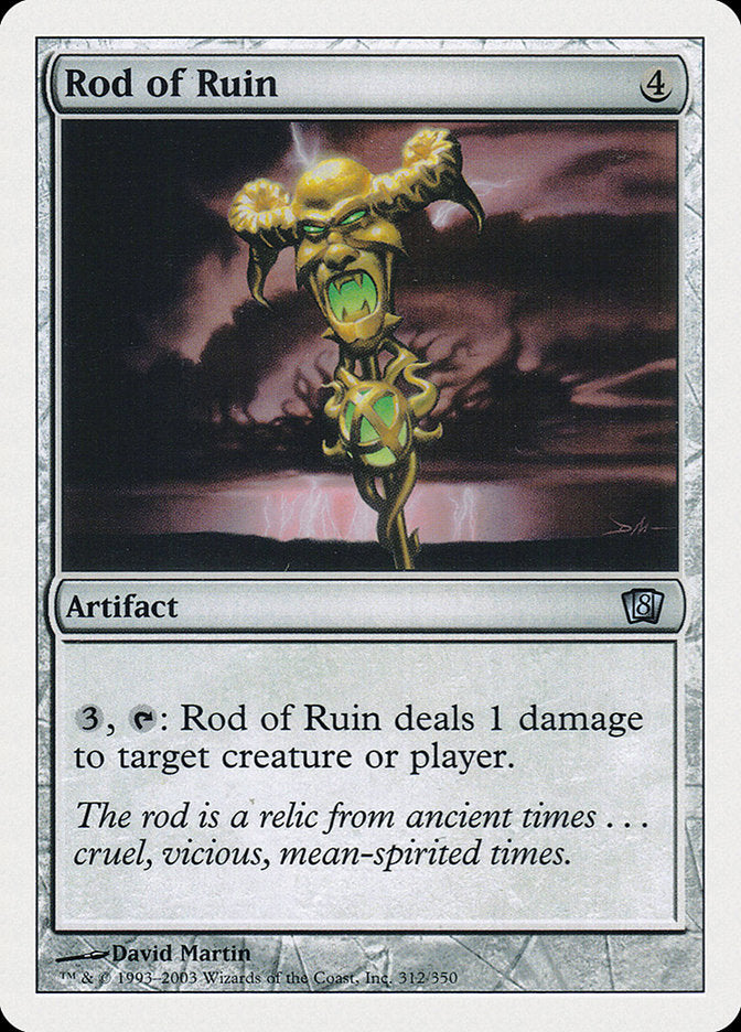 Rod of Ruin [Eighth Edition] | Game Haven TX
