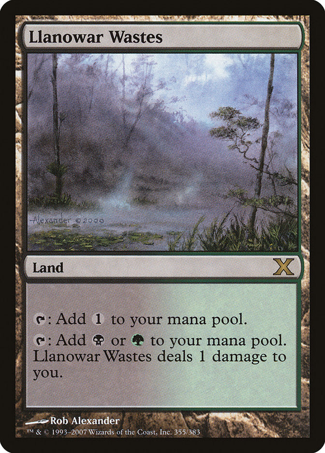 Llanowar Wastes [Tenth Edition] | Game Haven TX