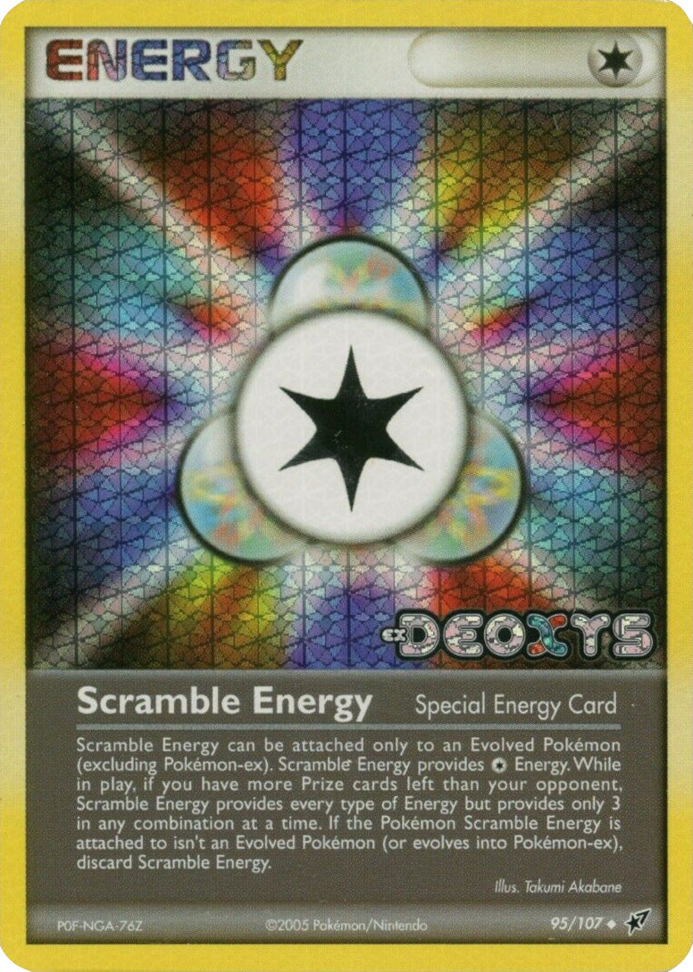 Scramble Energy (95/107) (Stamped) [EX: Deoxys] | Game Haven TX