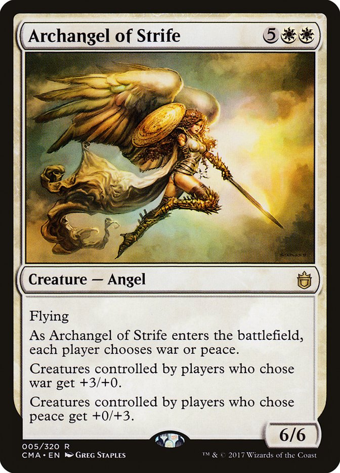 Archangel of Strife [Commander Anthology] | Game Haven TX