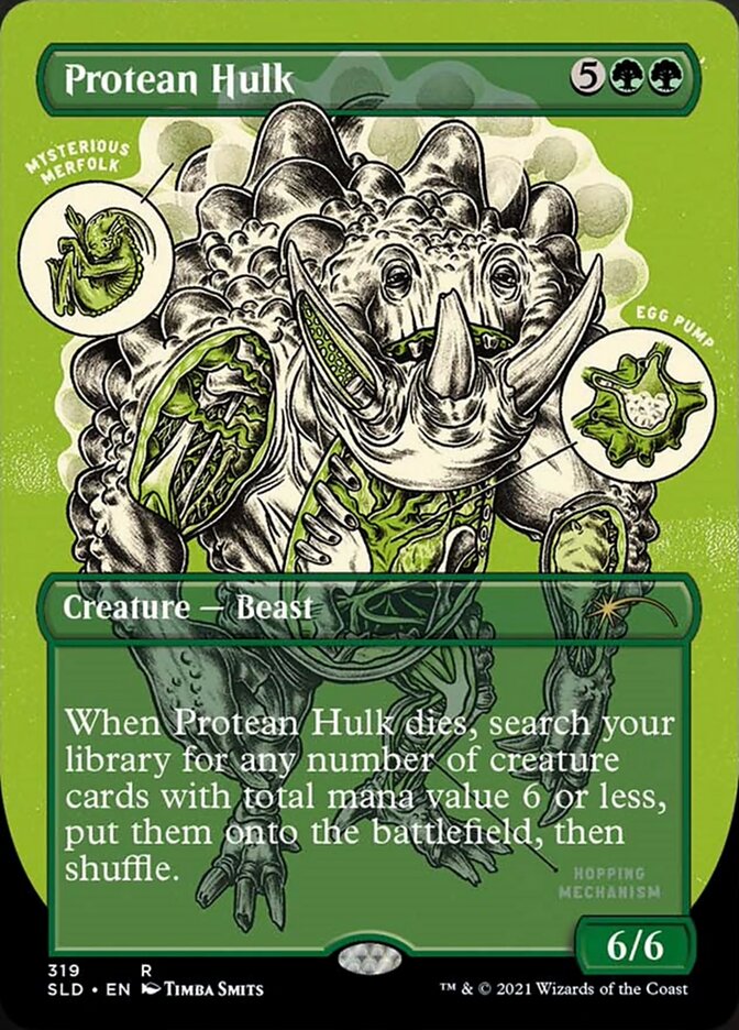 Protean Hulk (Borderless) [Secret Lair Drop Series] | Game Haven TX