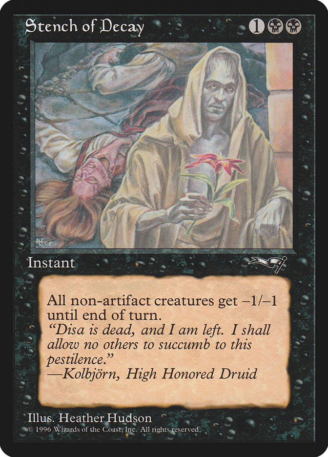 Stench of Decay (Red Flower) [Alliances] | Game Haven TX