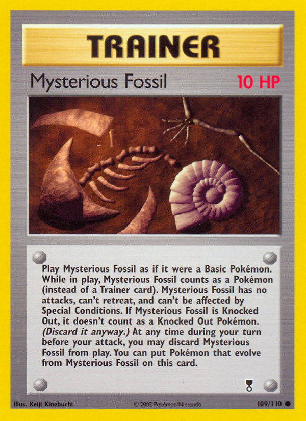 Mysterious Fossil (109/110) [Legendary Collection] | Game Haven TX
