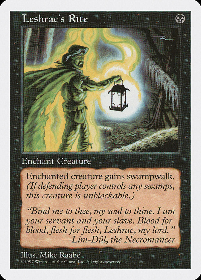 Leshrac's Rite [Fifth Edition] | Game Haven TX