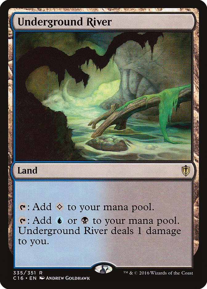 Underground River [Commander 2016] | Game Haven TX
