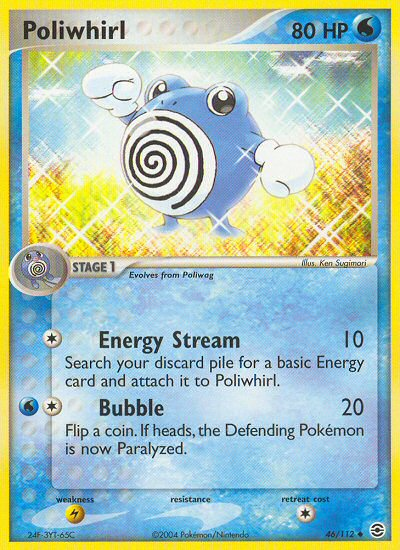 Poliwhirl (46/112) [EX: FireRed & LeafGreen] | Game Haven TX