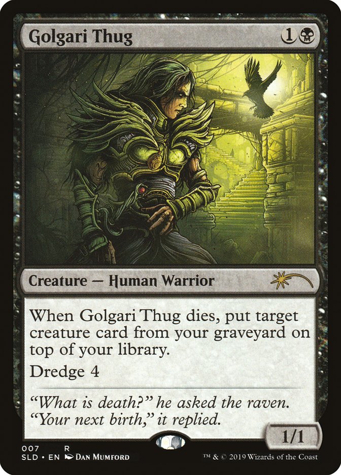 Golgari Thug [Secret Lair Drop] | Game Haven TX