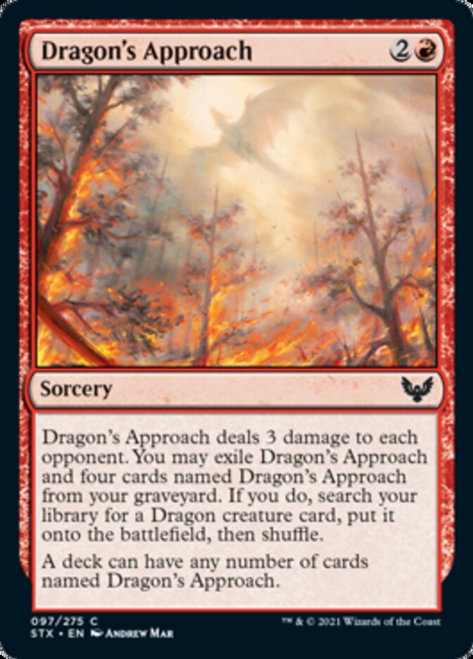 Dragon's Approach [Strixhaven: School of Mages] | Game Haven TX