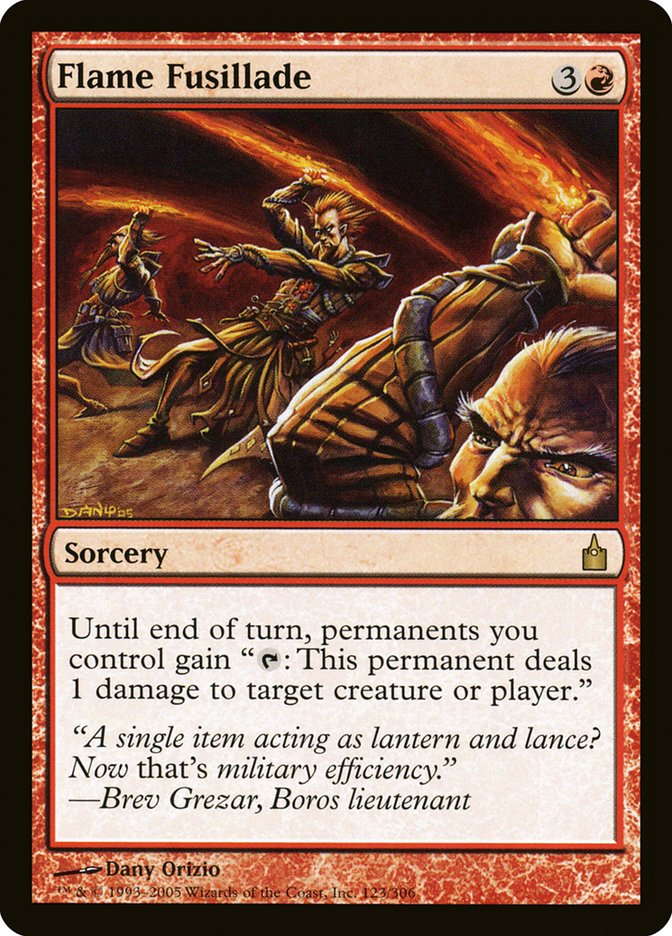 Flame Fusillade [Ravnica: City of Guilds] | Game Haven TX