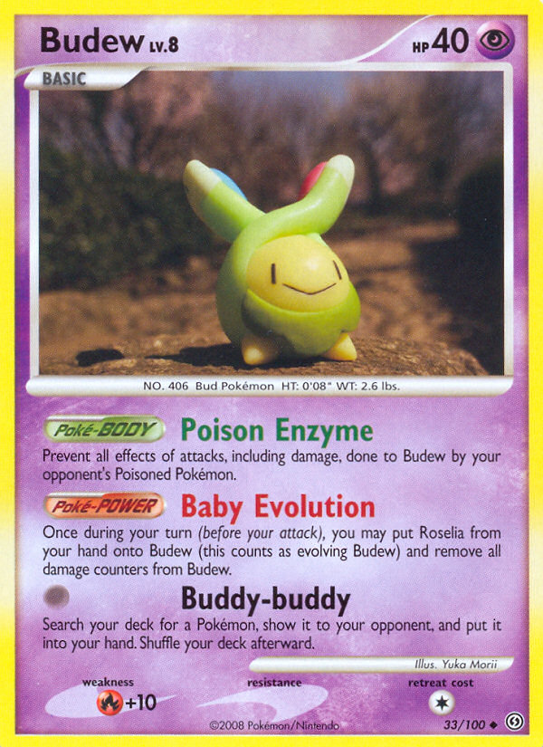 Budew (33/100) [Diamond & Pearl: Stormfront] | Game Haven TX