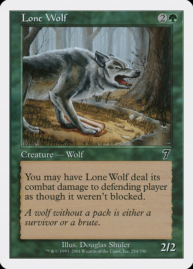Lone Wolf [Seventh Edition] | Game Haven TX