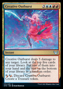 Creative Outburst [Strixhaven: School of Mages] | Game Haven TX