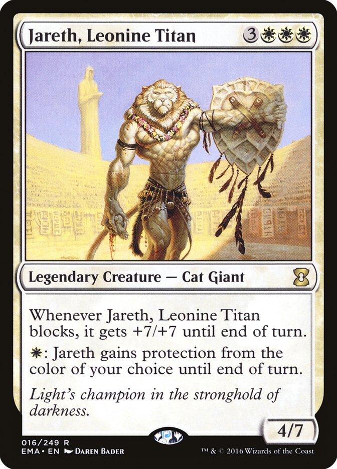 Jareth, Leonine Titan [Eternal Masters] | Game Haven TX