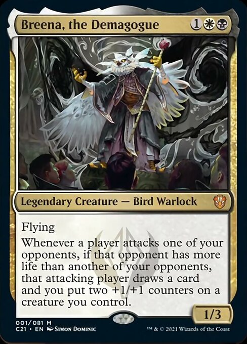 Breena, the Demagogue [Commander 2021] | Game Haven TX