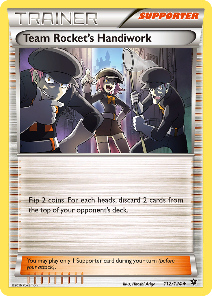 Team Rocket's Handiwork (112/124) [XY: Fates Collide] | Game Haven TX