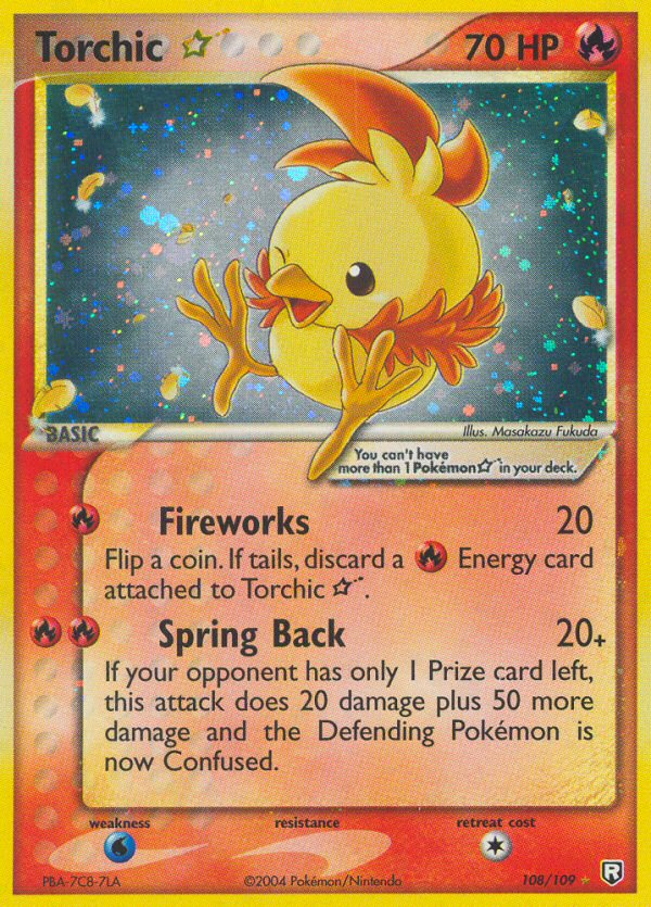 Torchic Star (108/109) [EX: Team Rocket Returns] | Game Haven TX