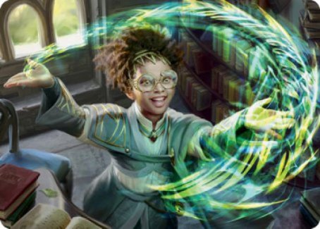Eureka Moment Art Card [Strixhaven: School of Mages Art Series] | Game Haven TX