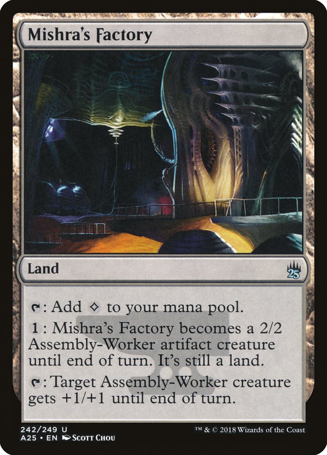 Mishra's Factory [Masters 25] | Game Haven TX