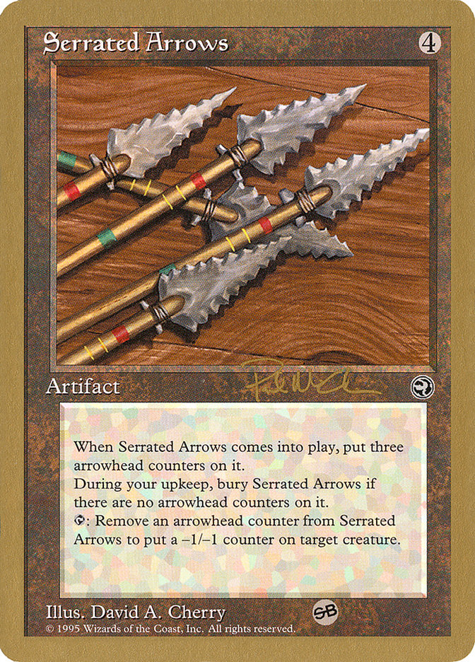Serrated Arrows (Paul McCabe) (SB) [World Championship Decks 1997] | Game Haven TX