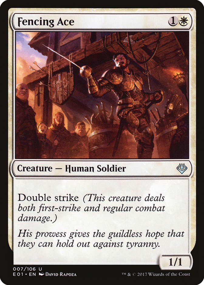 Fencing Ace [Archenemy: Nicol Bolas] | Game Haven TX