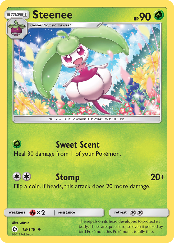 Steenee (19/149) [Sun & Moon: Base Set] | Game Haven TX