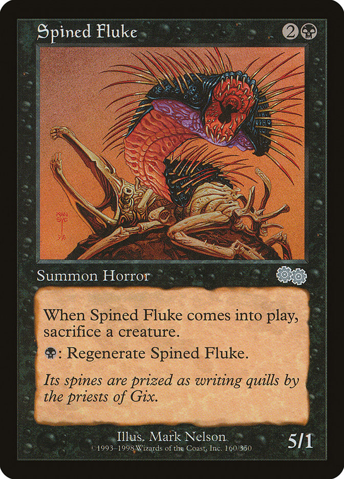 Spined Fluke [Urza's Saga] | Game Haven TX