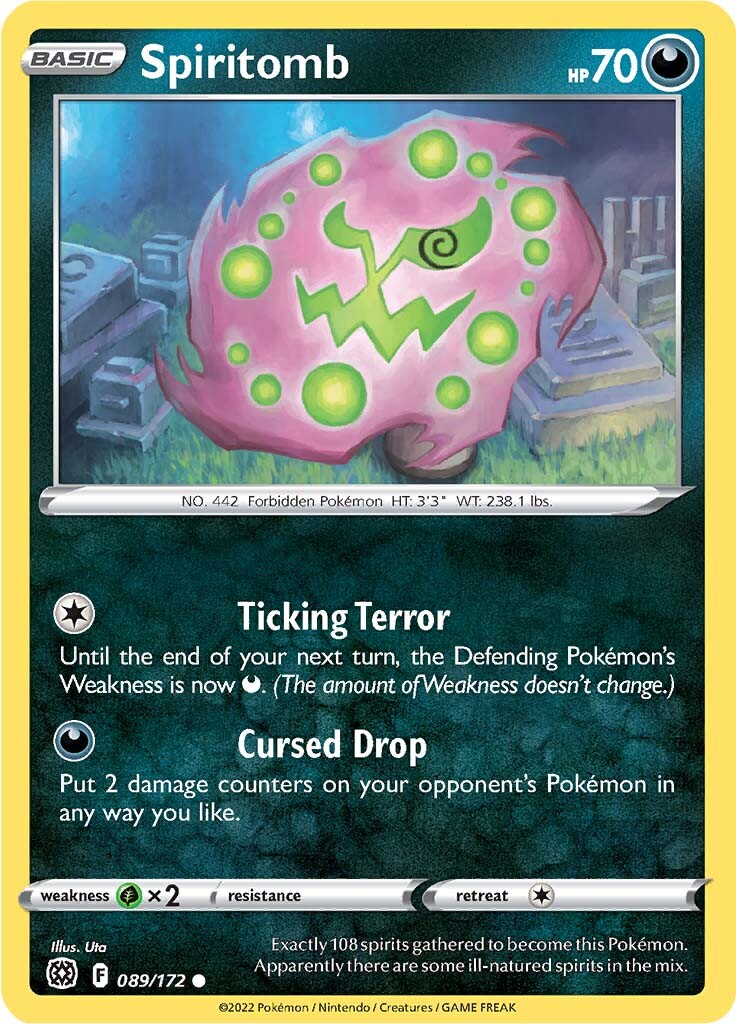 Spiritomb (089/172) [Sword & Shield: Brilliant Stars] | Game Haven TX