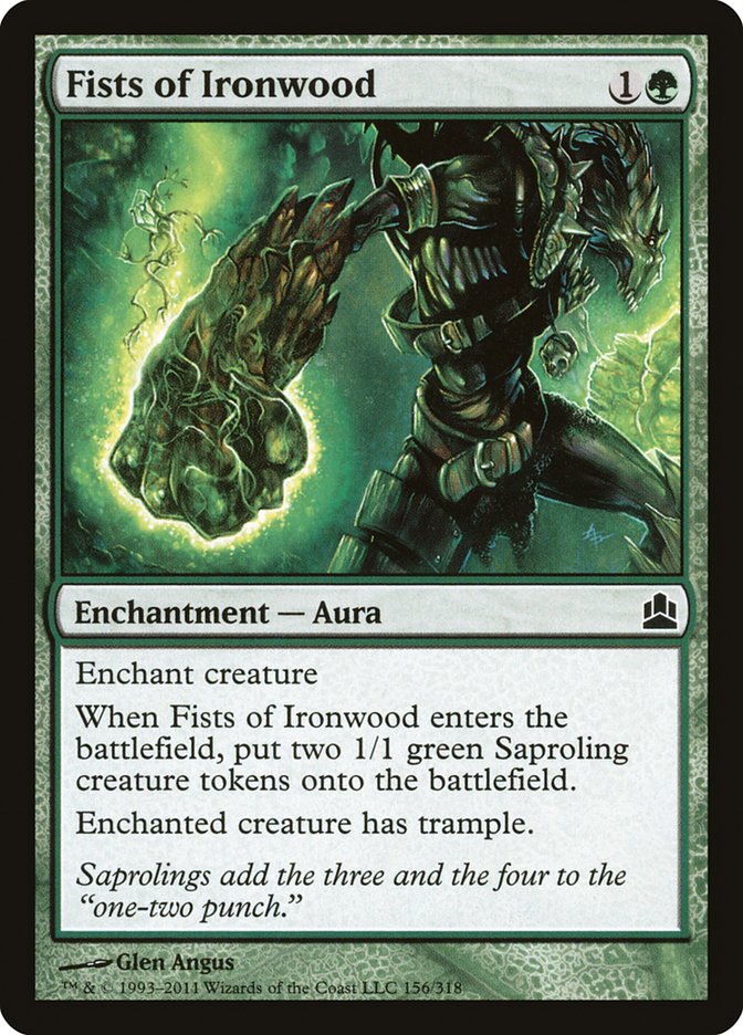 Fists of Ironwood [Commander 2011] | Game Haven TX