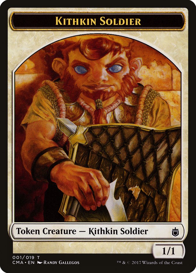 Kithkin Soldier [Commander Anthology Tokens] | Game Haven TX