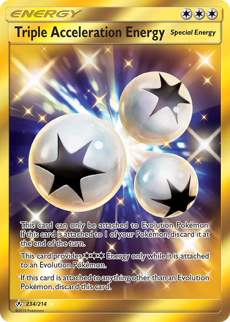 Triple Acceleration Energy (234/214) [Sun & Moon: Unbroken Bonds] | Game Haven TX