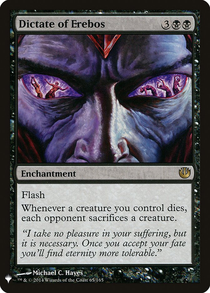 Dictate of Erebos [Mystery Booster] | Game Haven TX