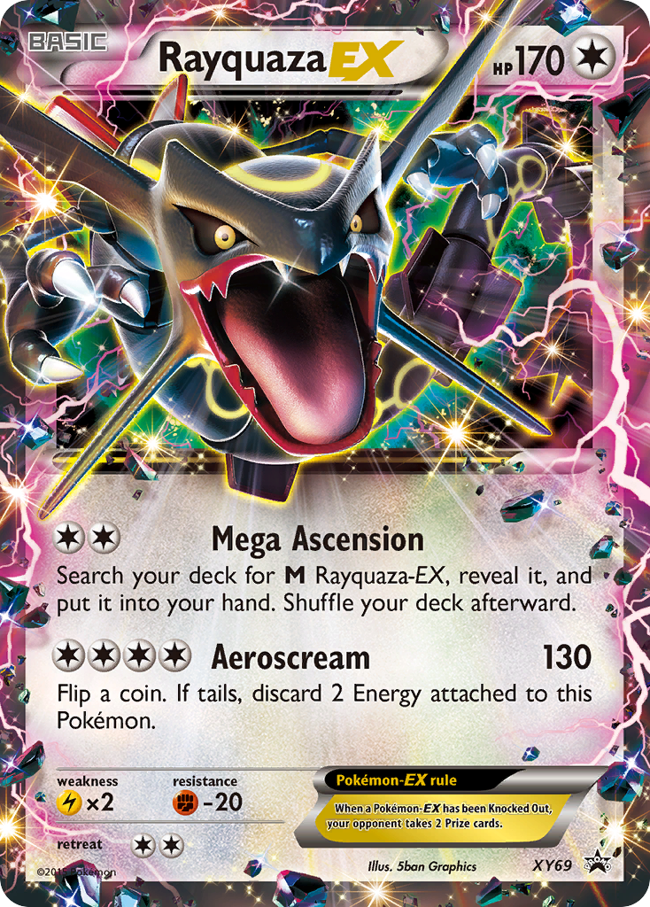 Rayquaza EX (XY69) (Shiny) [XY: Black Star Promos] | Game Haven TX